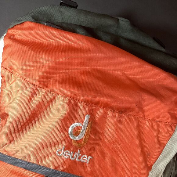 Deuter Aircontact Pro 75+15 Internal Frame Orange & Gray Hiking Camping Backpack - Picture 9 of 15